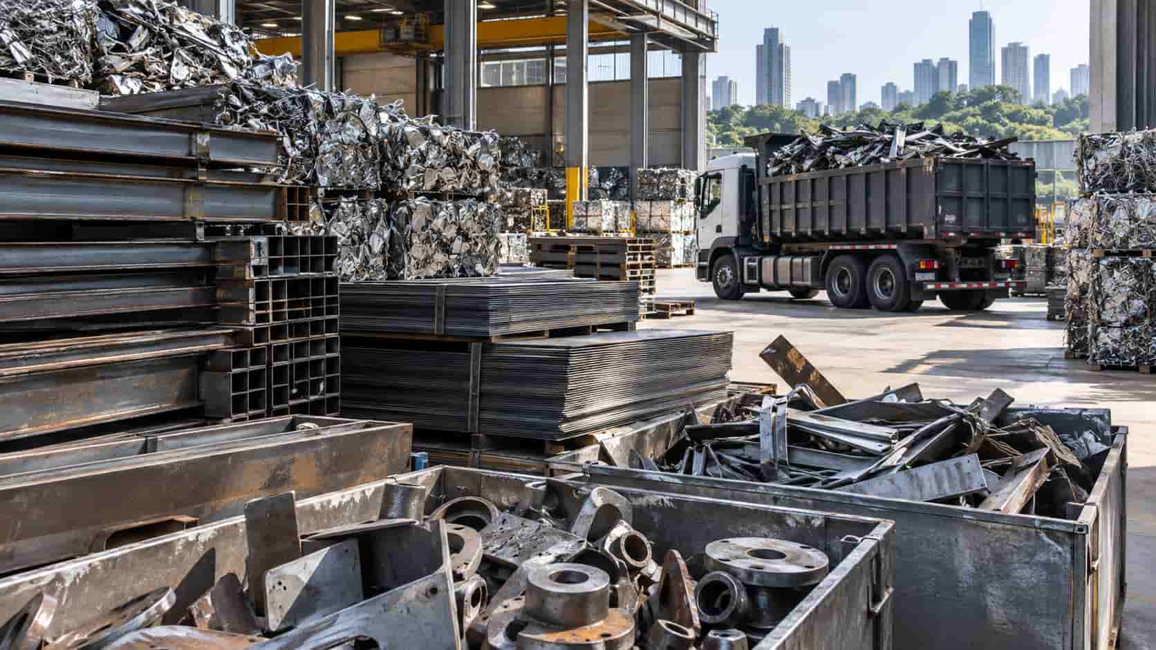 Onde vender sucata de ferro em SP com retirada rápida?